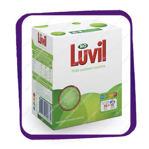 фото: Bio Luvil 1,35 kg - универсальный стиральный порошок